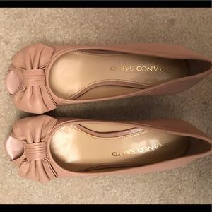 Franco Sarto pink kitten heels